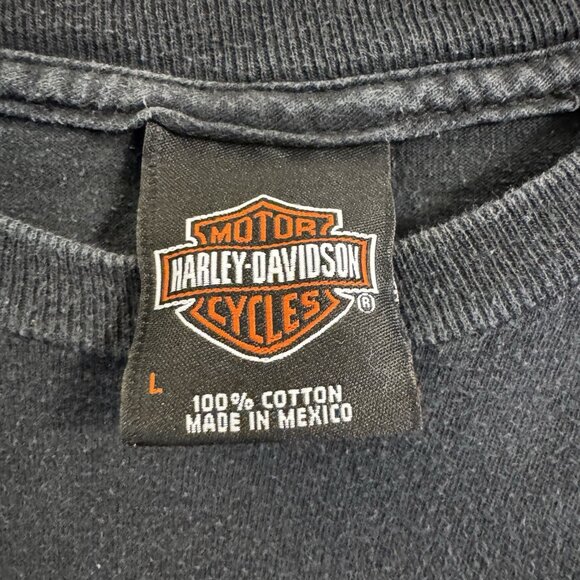 Harley Davidson T Shirt Size Adult Large L Daytona Bike Week 2010 - Picture 5 of 12